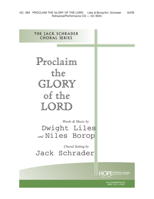 Proclaim the Glory of the Lord
