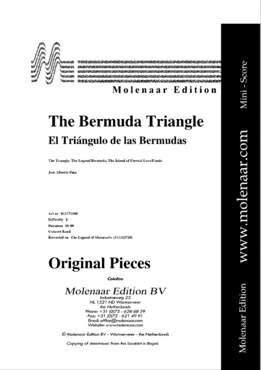 The Bermuda Triangle The Bermuda Triangle Concert Band scores gallery preview page 2