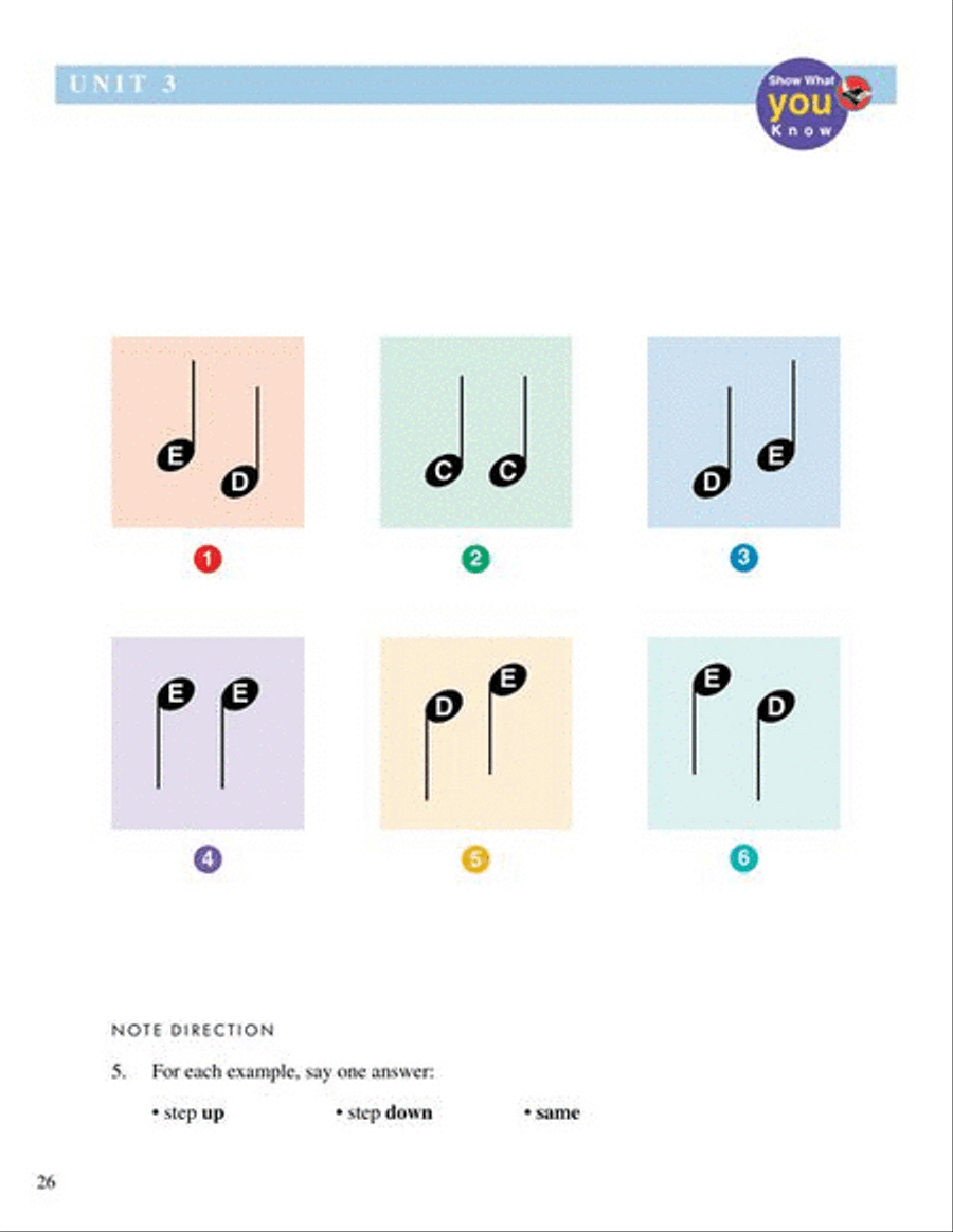 Primer Level Unit Assessments Teacher Handbook Piano Method scores gallery preview page 5