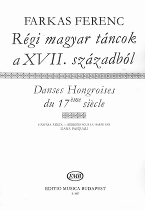 Book cover for Early Hungarian Dances from the 17th Century