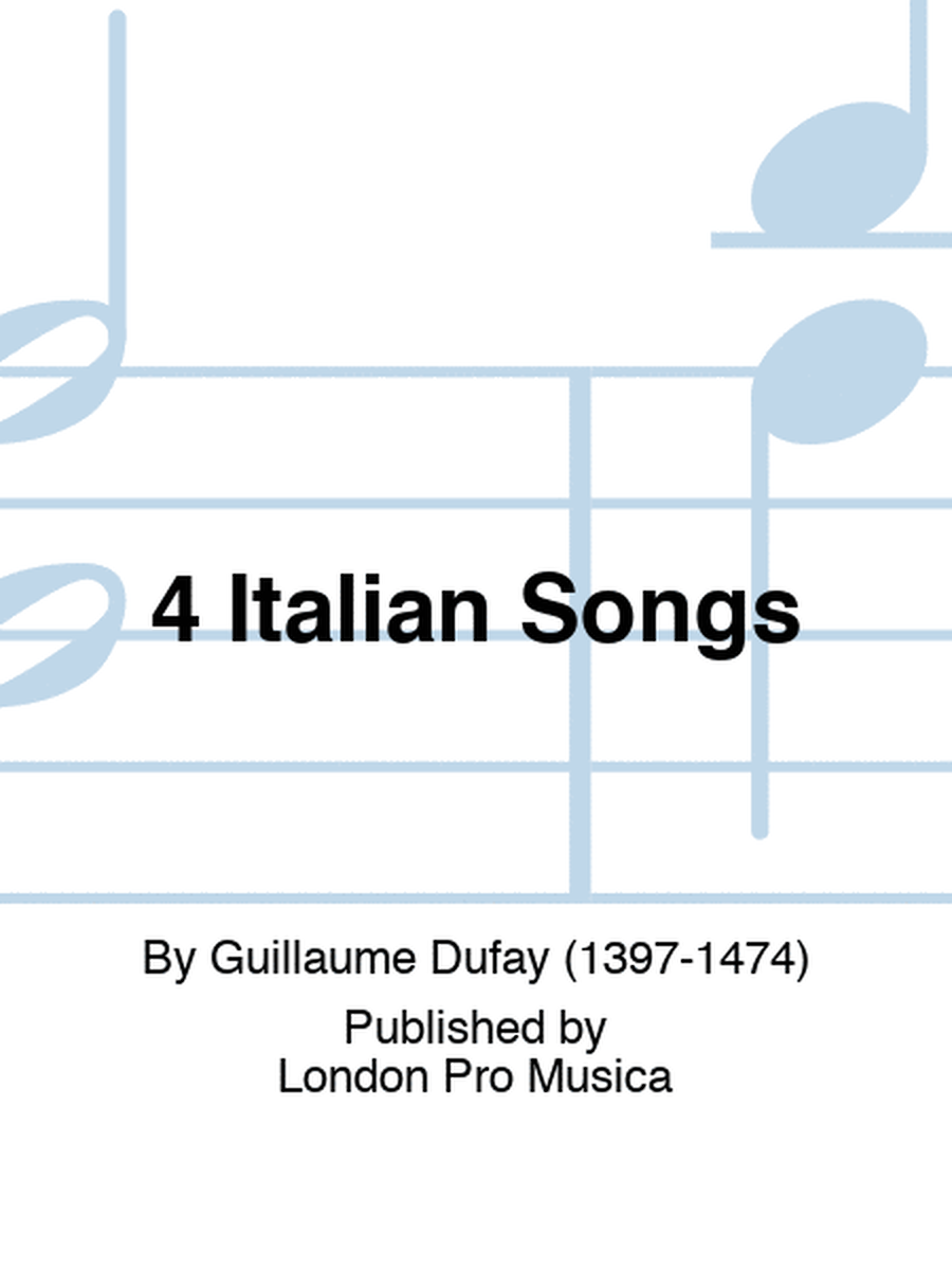 4 Italian Songs