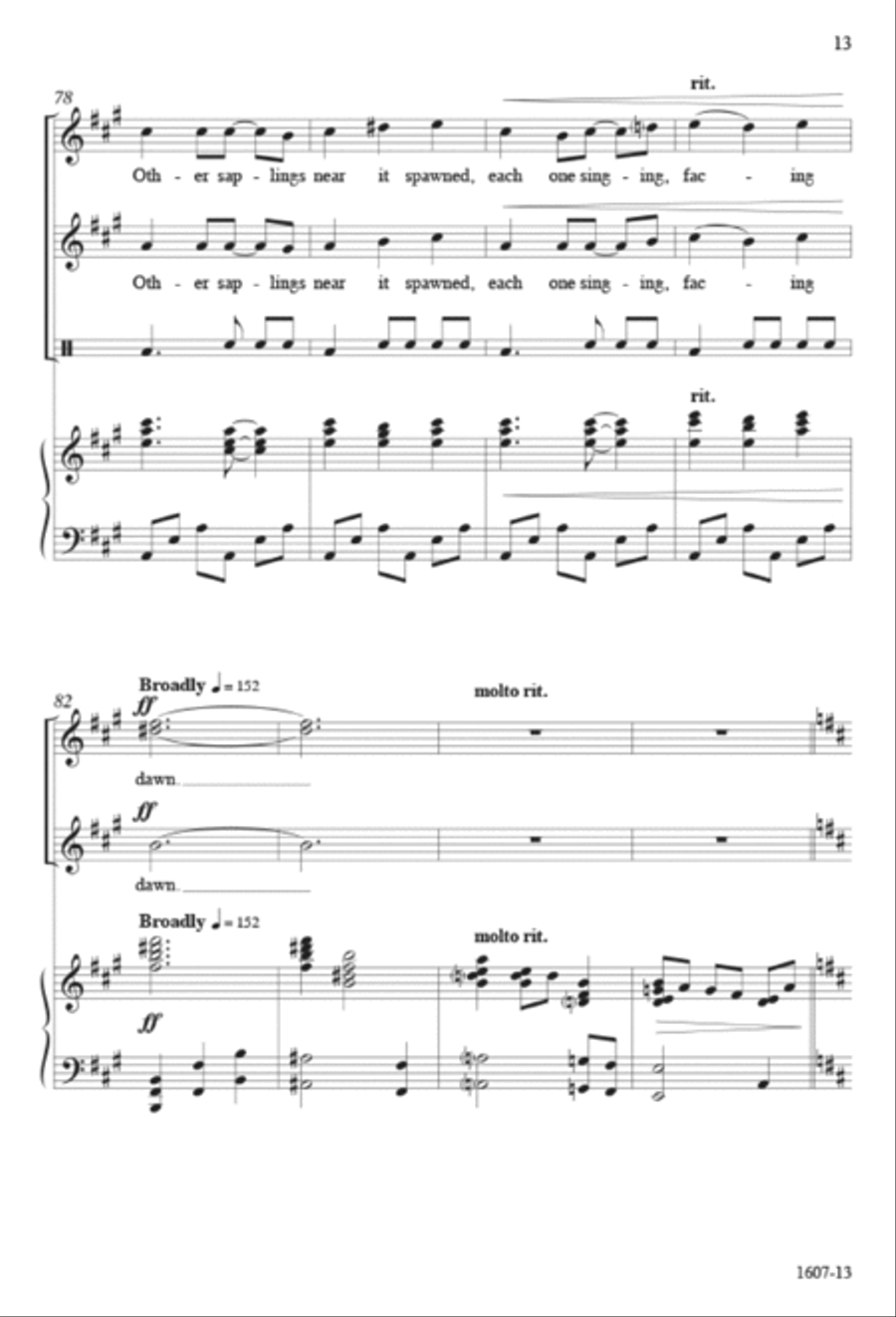 The Seedling - SA Octavo SA scores gallery preview page 12