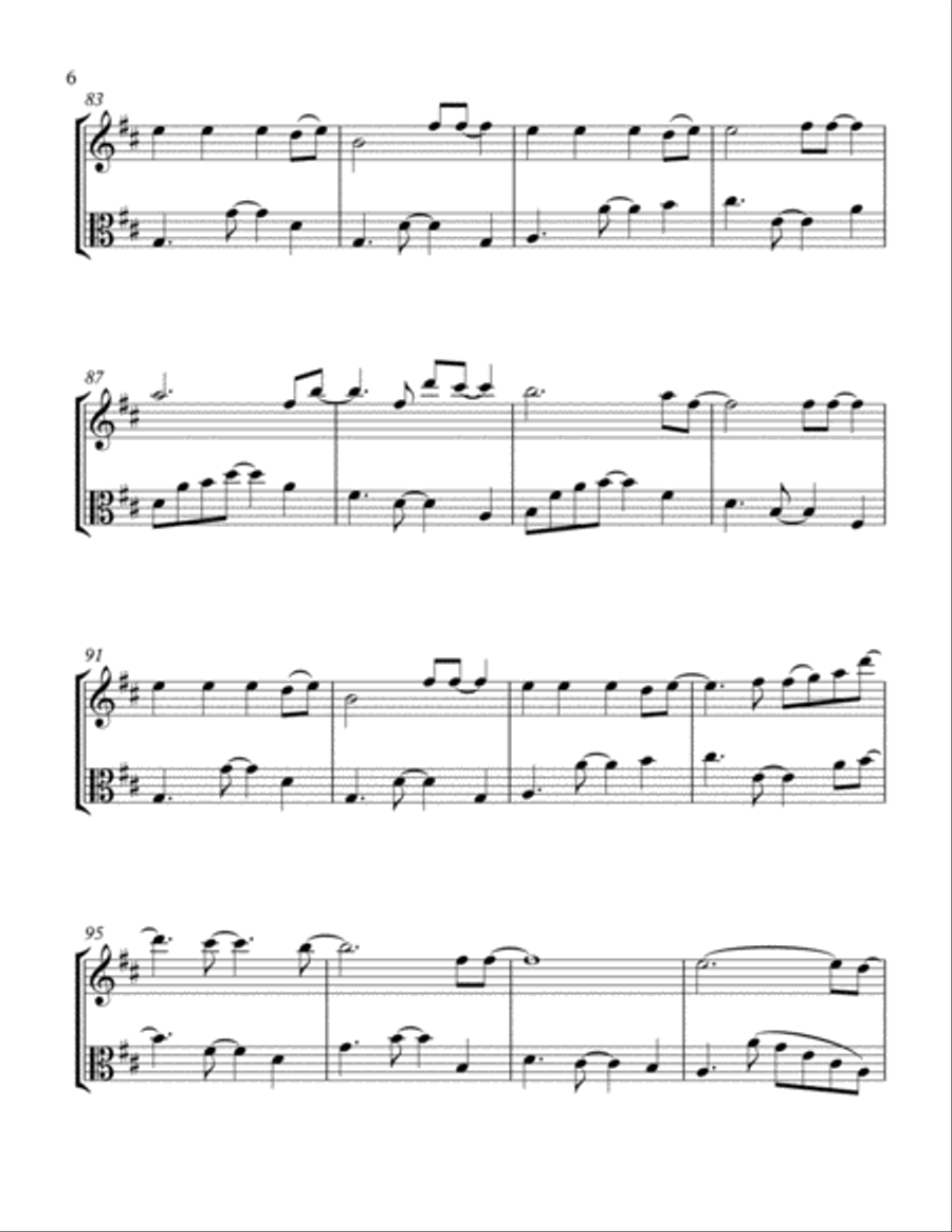 All Of Me String Duet scores gallery preview page 6