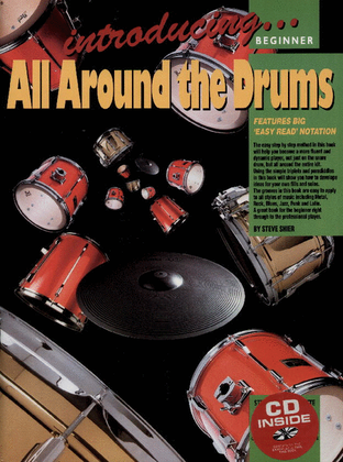 Book cover for Progressive Intro All Around Drums (Book/CD)