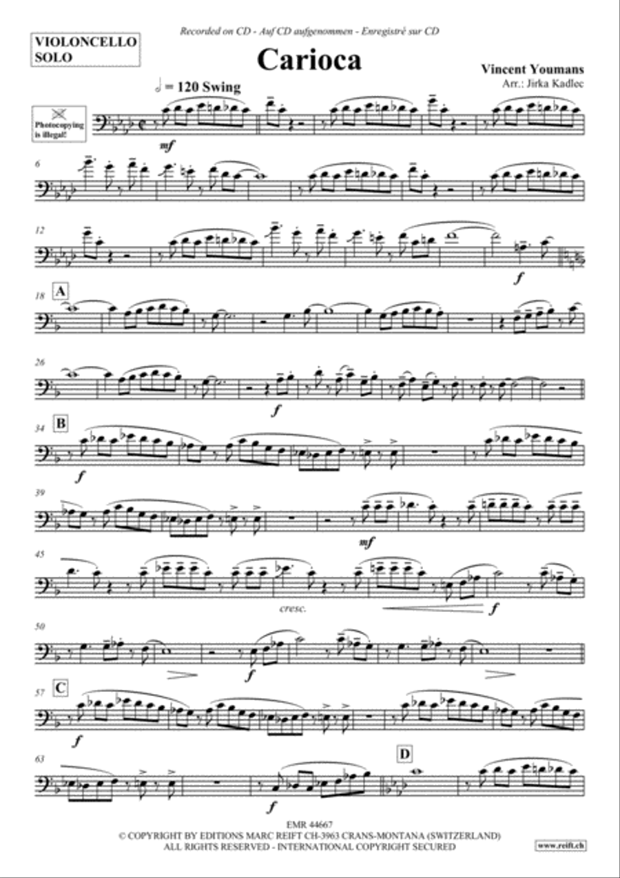 Carioca Carioca Piano Accompaniment scores gallery preview page 2