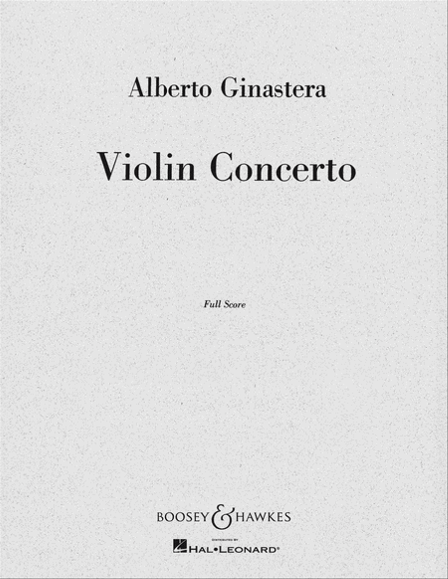 Violin Concerto, Op. 30 Orchestra scores gallery preview page 1