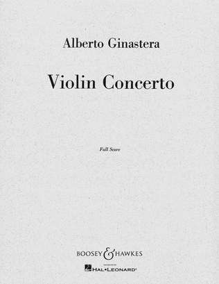 Book cover for Violin Concerto, Op. 30