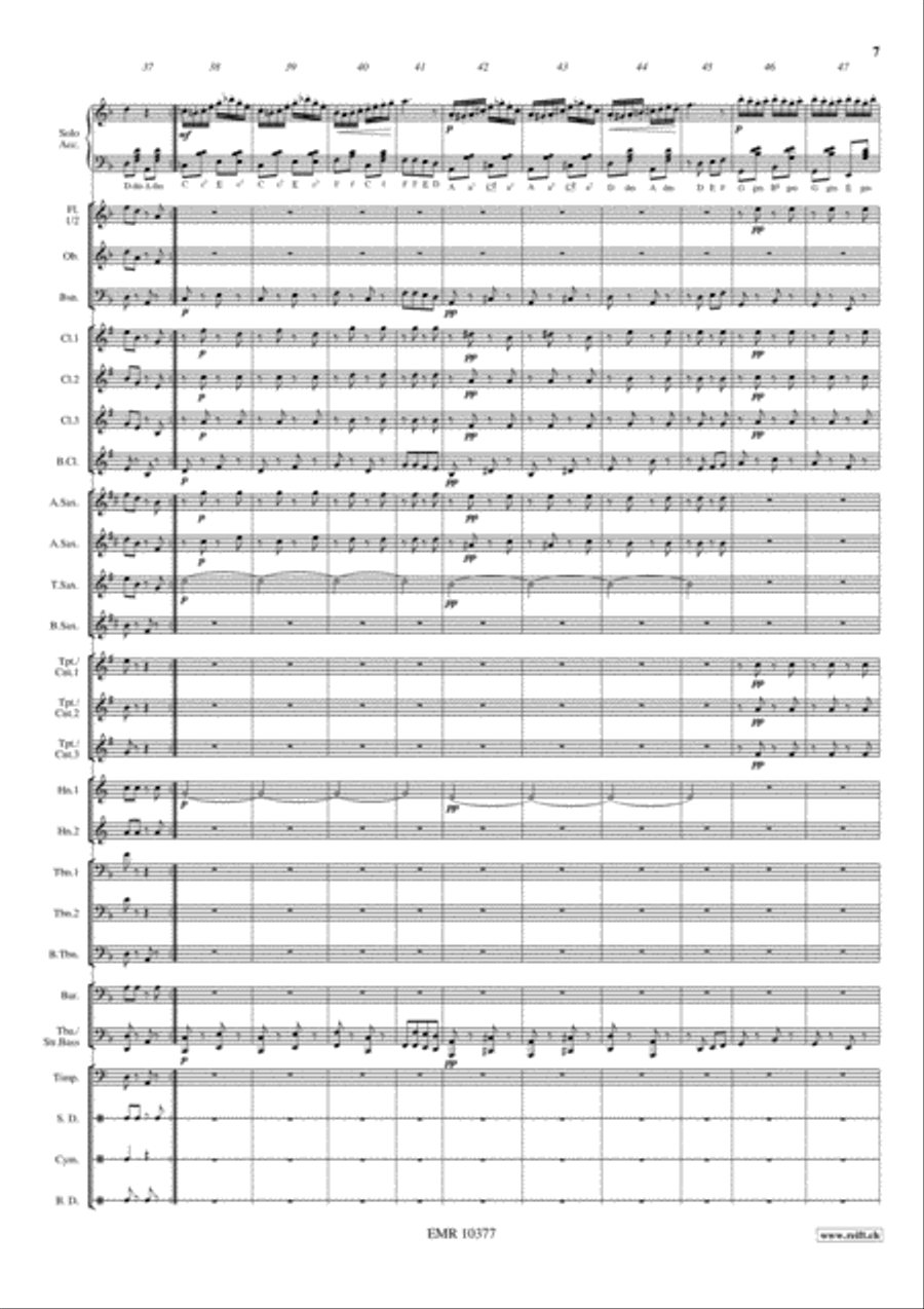 Csardas Csardas Concert Band scores gallery preview page 8