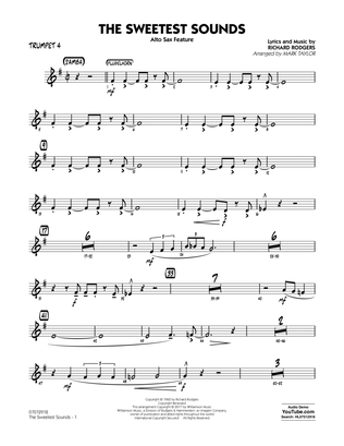 The Sweetest Sounds (Alto Sax Feature) - Trumpet 4