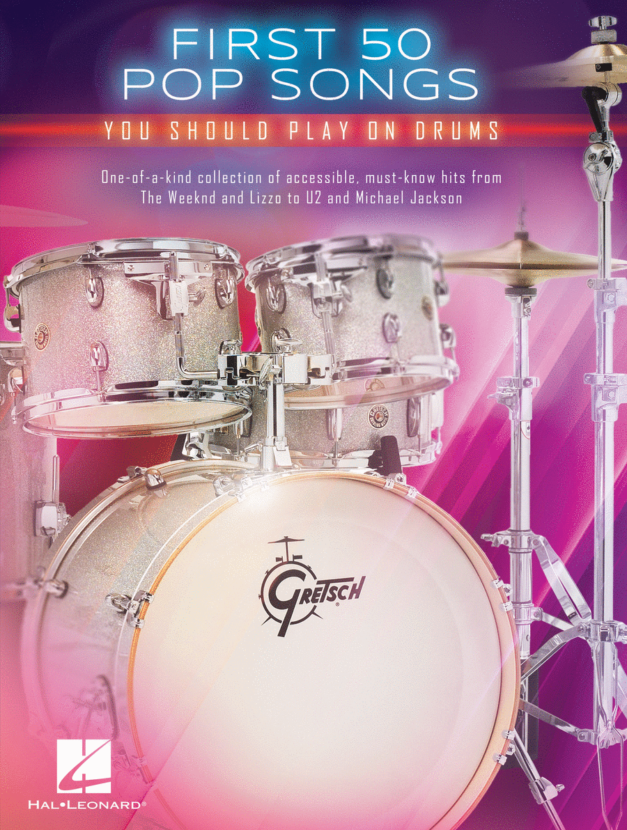 First 50 Pop Songs You Should Play on Drums Drum Set scores gallery preview page 1