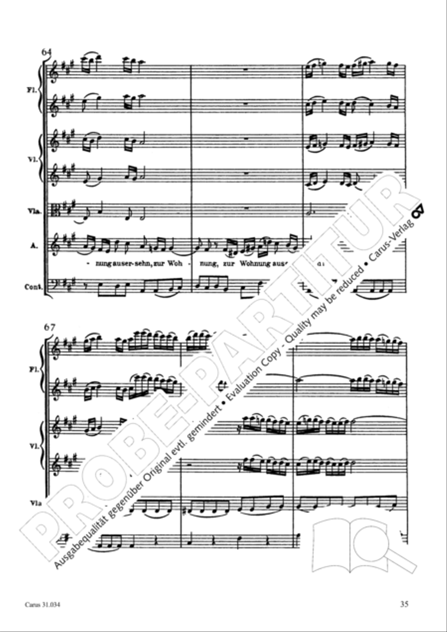 O fire everlasting (O ewiges Feuer, o Ursprung der Liebe) ATB scores gallery preview page 50