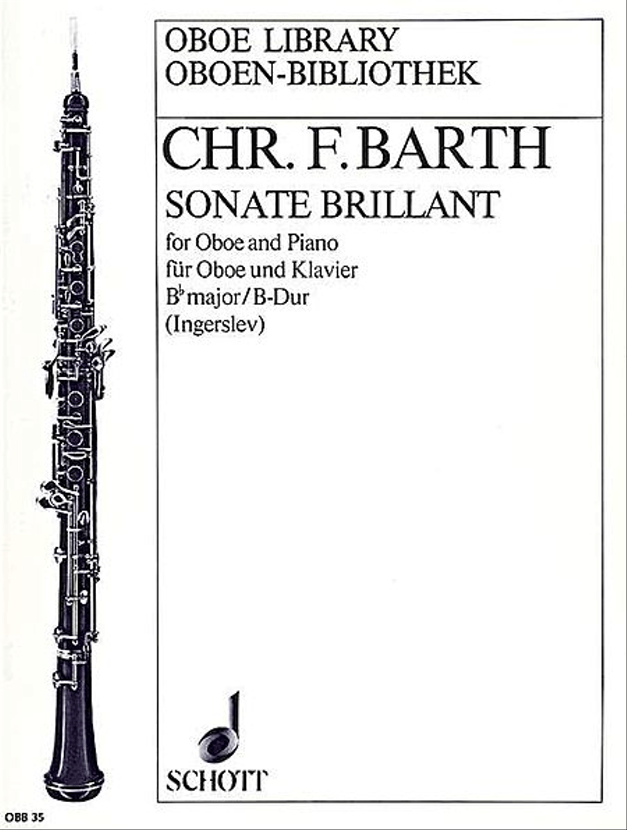 Sonata Brillant in B-flat Major Piano Accompaniment scores gallery preview page 1