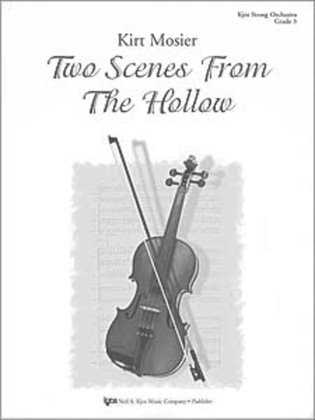 Book cover for Two Scenes From the Hollow - Score