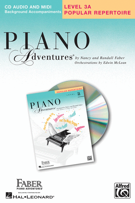 Piano Adventures Popular Repertoire CD, Level 3A CD
