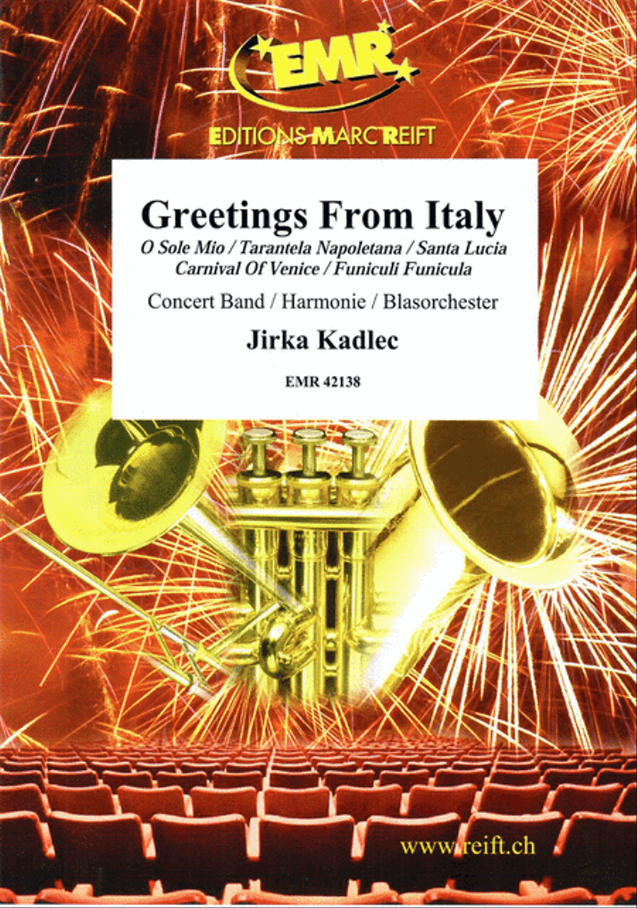 Greetings From Italy Concert Band scores gallery preview page 1