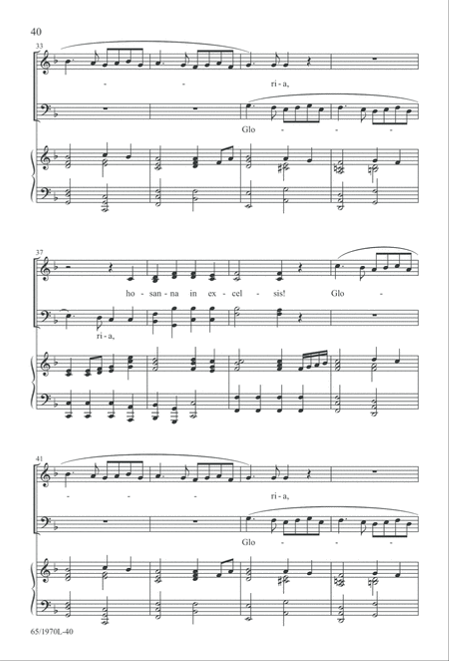 A Great and Mighty Wonder 4-Part scores gallery preview page 41