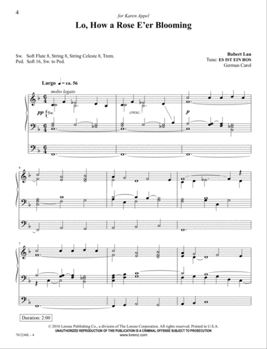 Yuletide Joy Organ Solo scores gallery preview page 2