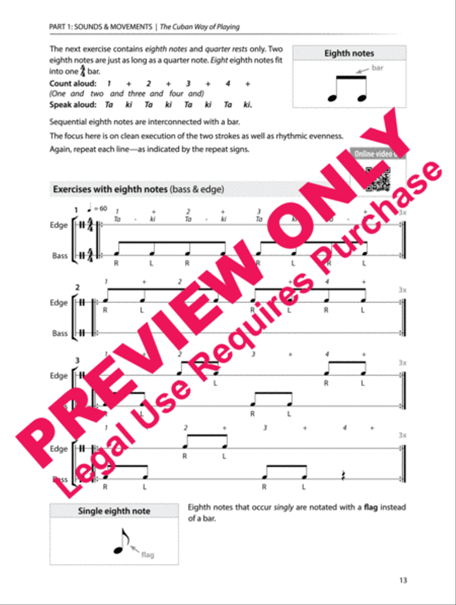 Matt Philipzen CAJÓN BOOK Percussion scores gallery preview page 9