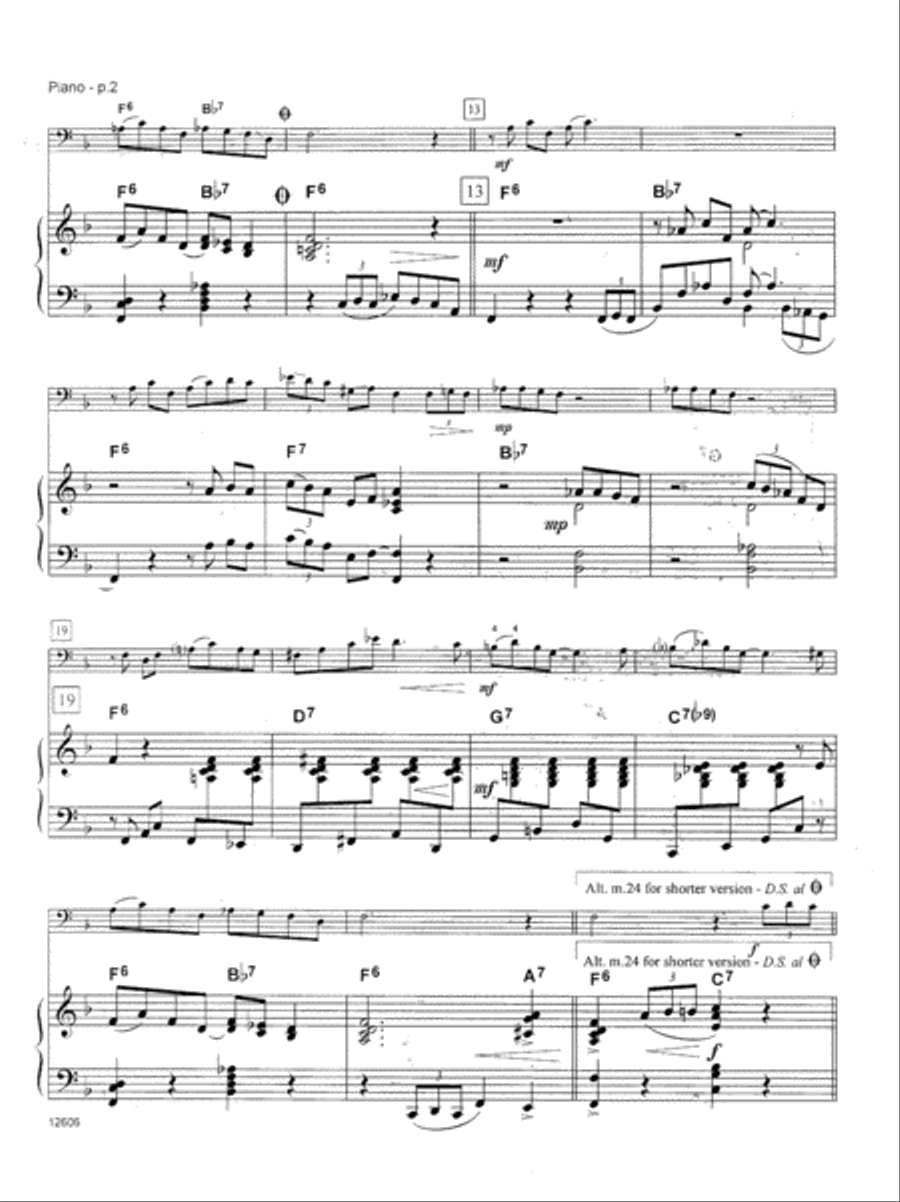 T-Bone Blues T-Bone Blues Trombone scores gallery preview page 3