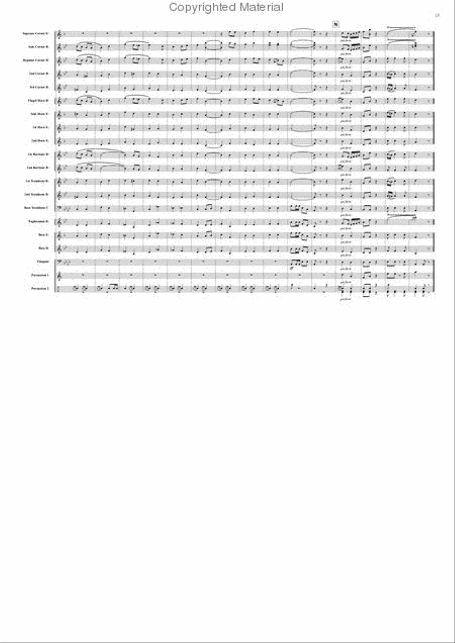 On Wings of Liberty On Wings of Liberty Brass Band scores gallery preview page 8