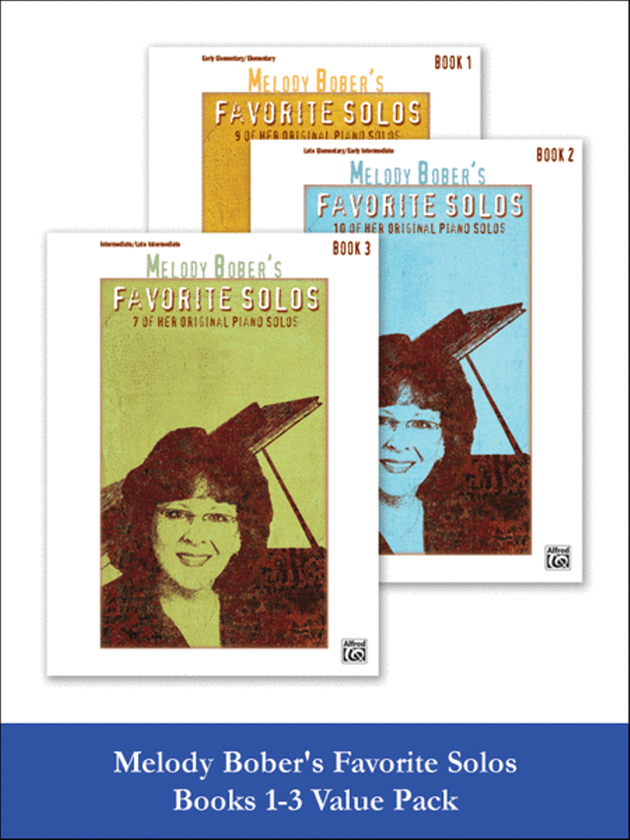 Melody Bober's Favorite Solos 1-3 (Value Pack) Easy Piano scores gallery preview page 1