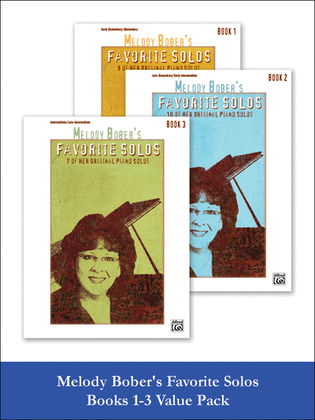 Book cover for Melody Bober's Favorite Solos 1-3 (Value Pack)