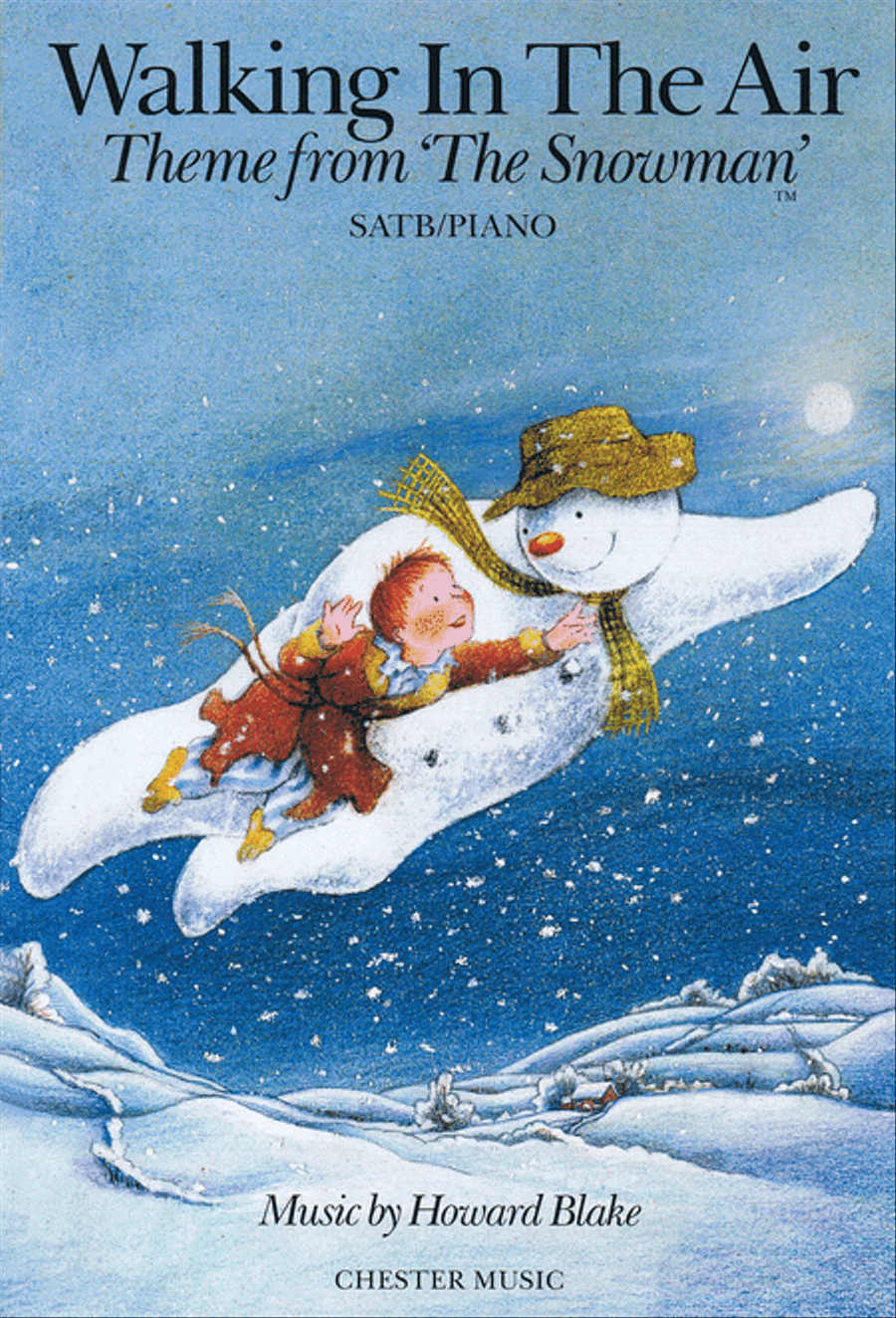 Walking in the Air 4-Part scores gallery preview page 1