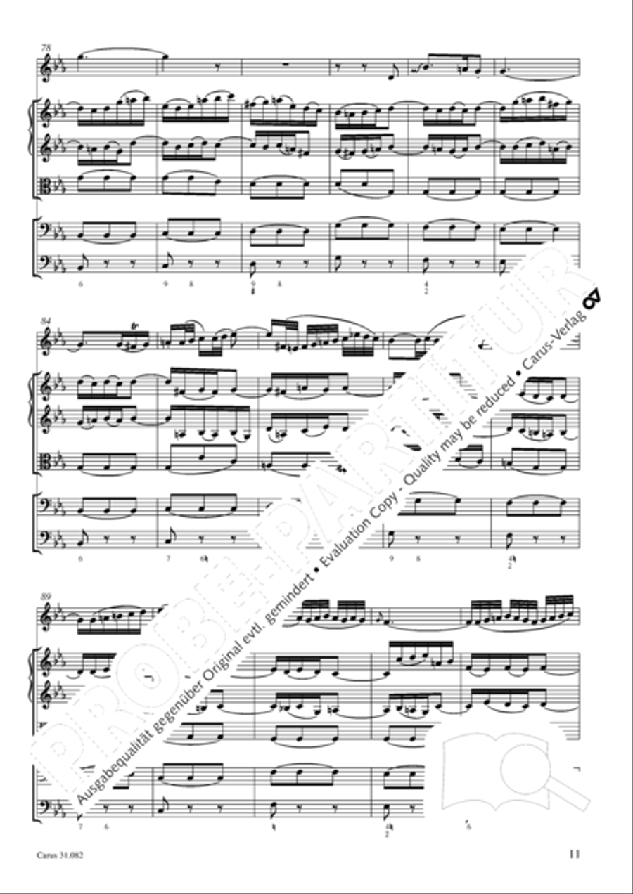 I have enough (Ich habe genung) Mezzo-Soprano Voice scores gallery preview page 12