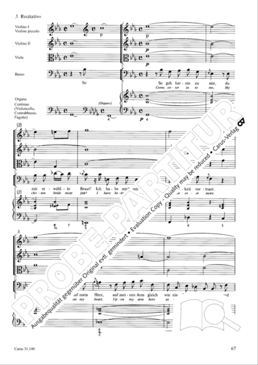 Wake, o wake and hear the voices STB scores gallery preview page 68