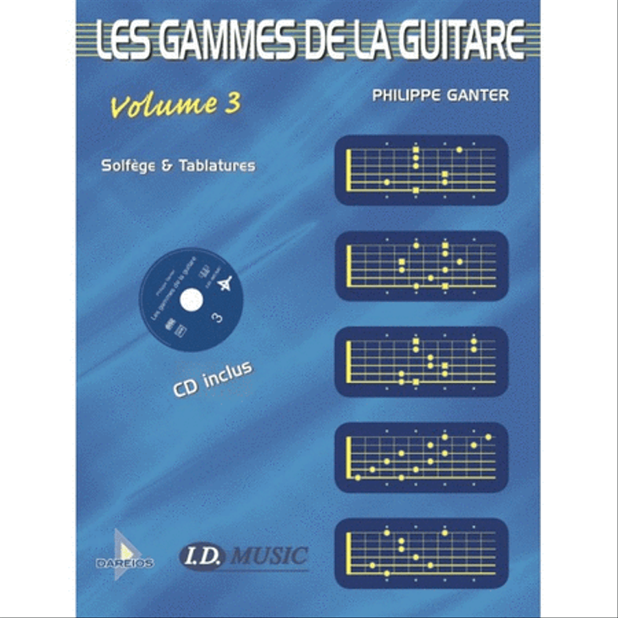 Les Gammes de la Guitare - Volume 3 + CD Guitar scores gallery preview page 1