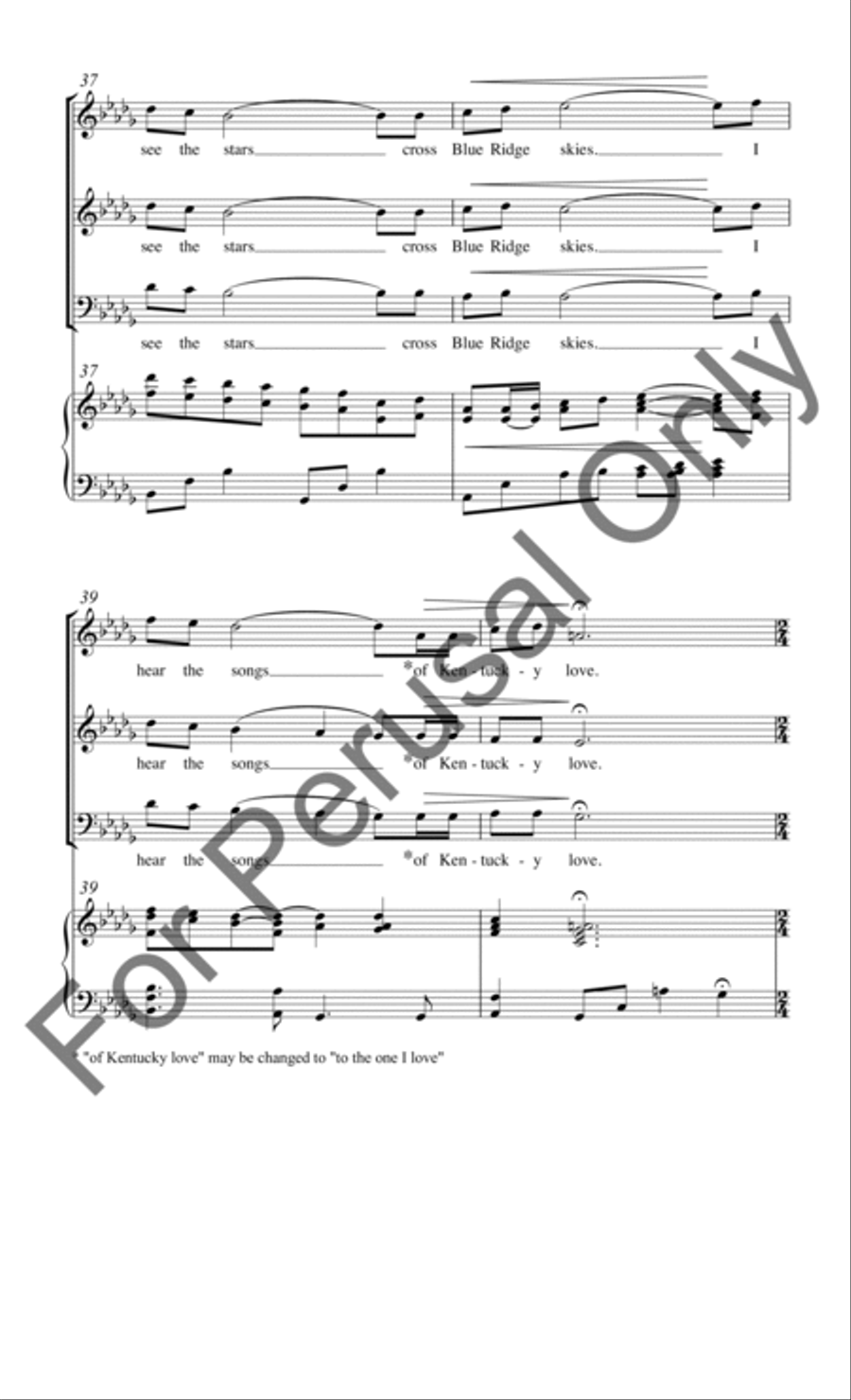 Green Coffee Grows 3-Part scores gallery preview page 8