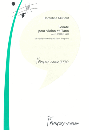 Book cover for Sonata for violin and piano