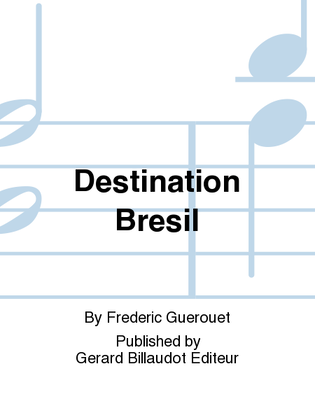 Book cover for Destination Bresil