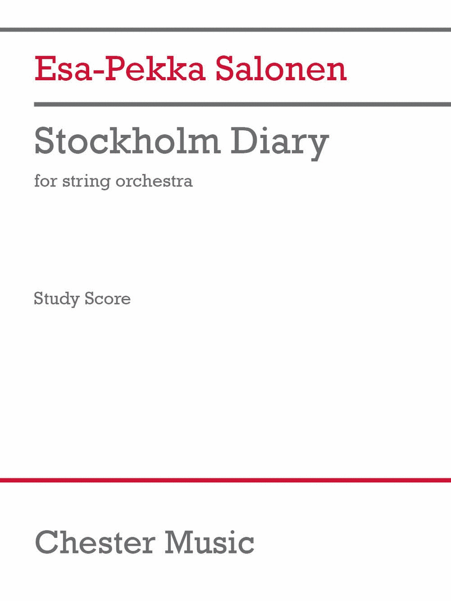 Stockholm Diary (Study Score)