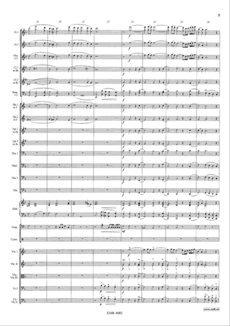 Farinelli Orchestra scores gallery preview page 6