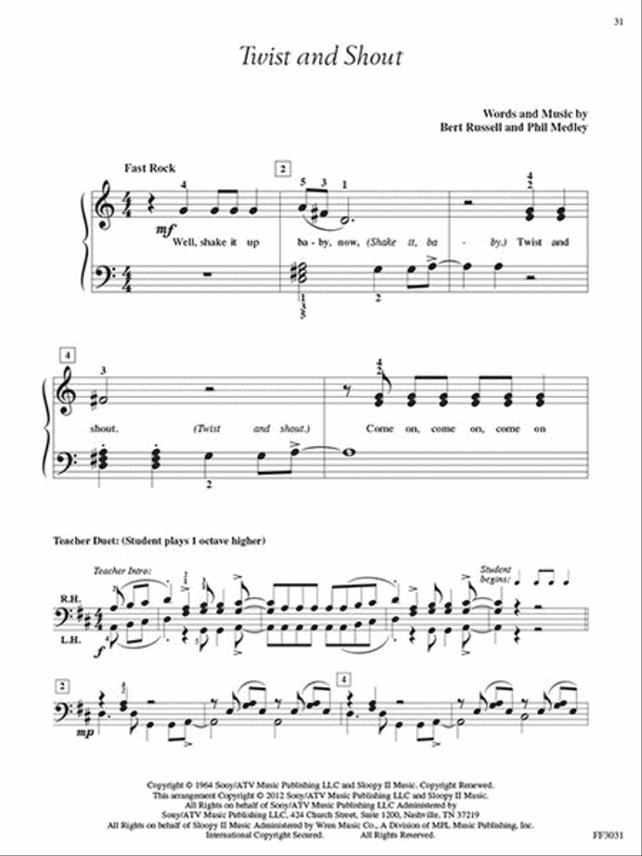 Adult Piano Adventures Popular Book 1 Piano Method scores gallery preview page 4