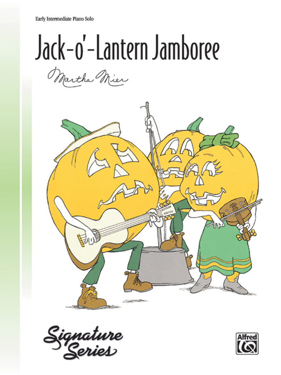 Jack-O'-Lantern Jamboree Piano Solo scores gallery preview page 1