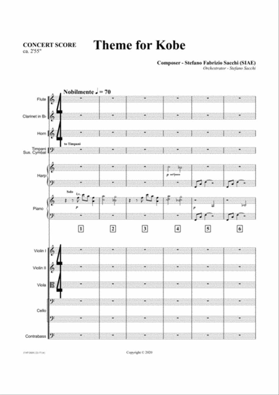 Theme for Kobe Chamber Orchestra scores gallery preview page 2