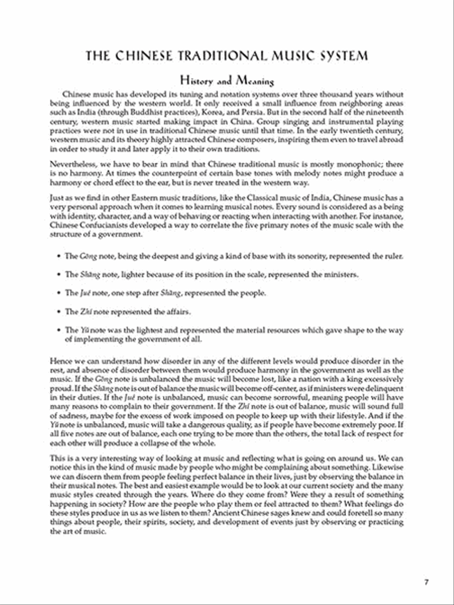 Chinese Music for Guitar Acoustic Guitar scores gallery preview page 3