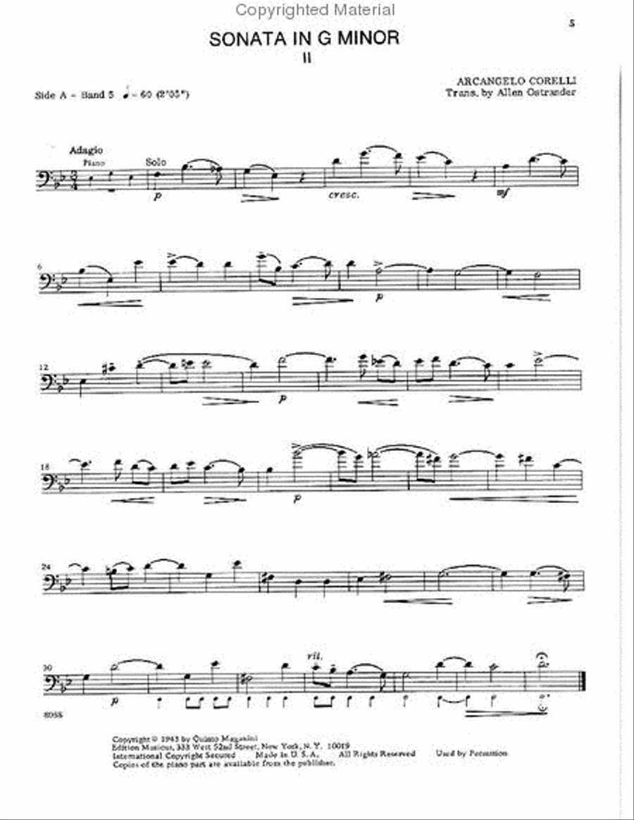 Advanced Trombone Solos Vol 4