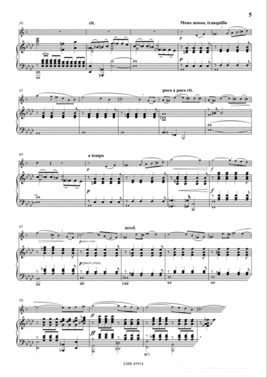 Poeme Horn scores gallery preview page 6
