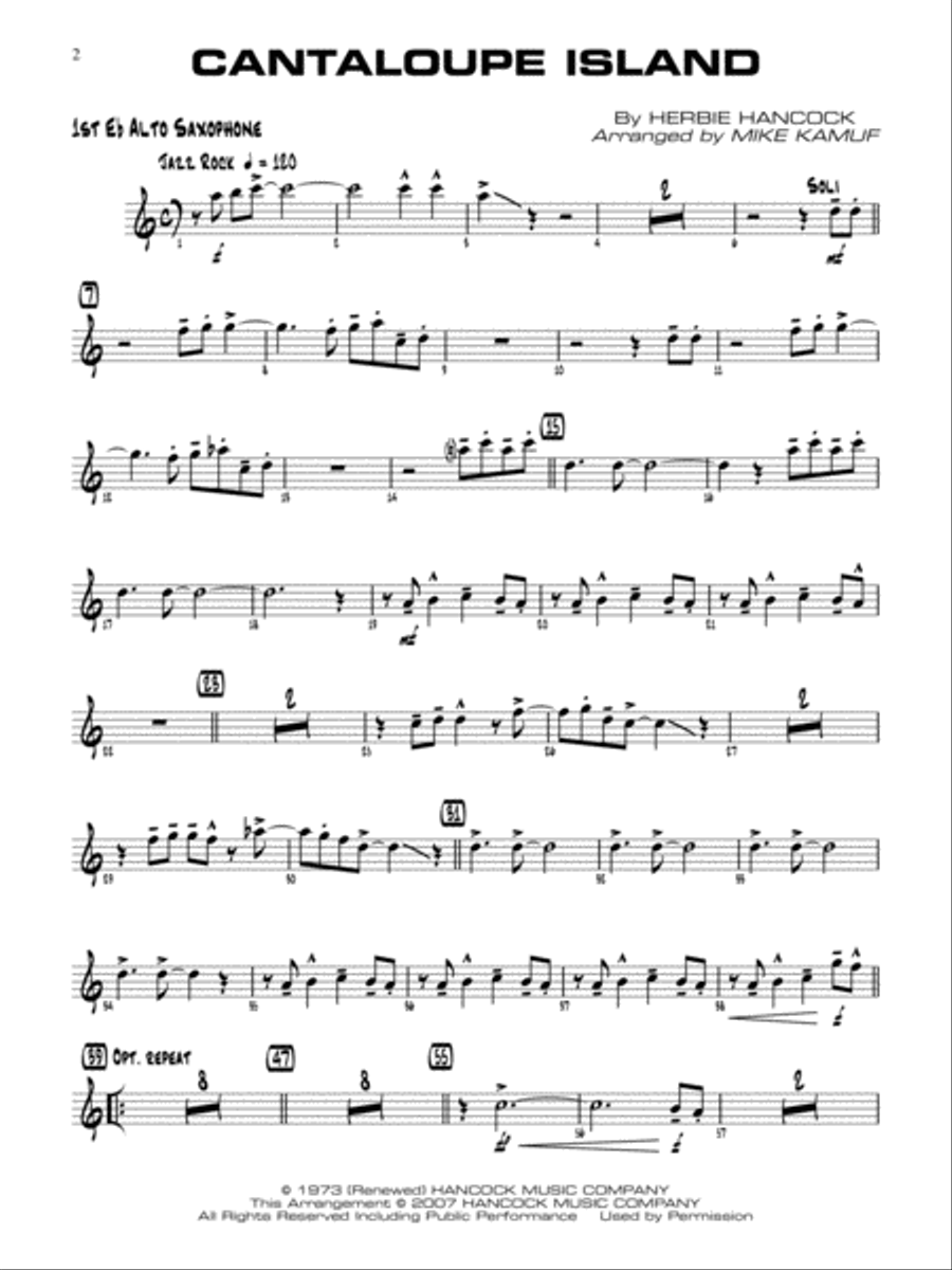 Young Jazz Collection for Jazz Ensemble Jazz Ensemble scores gallery preview page 3