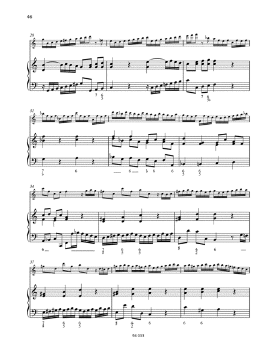 Sonata C major, TWV 41:C5 Alto Recorder scores gallery preview page 3