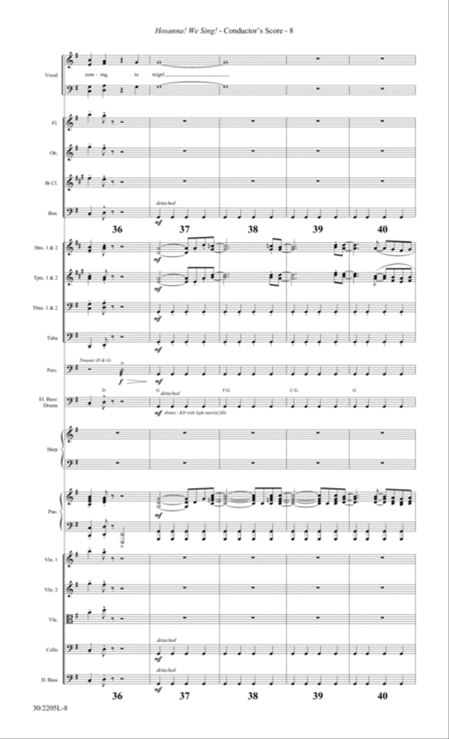 Forsaken Choir scores gallery preview page 10