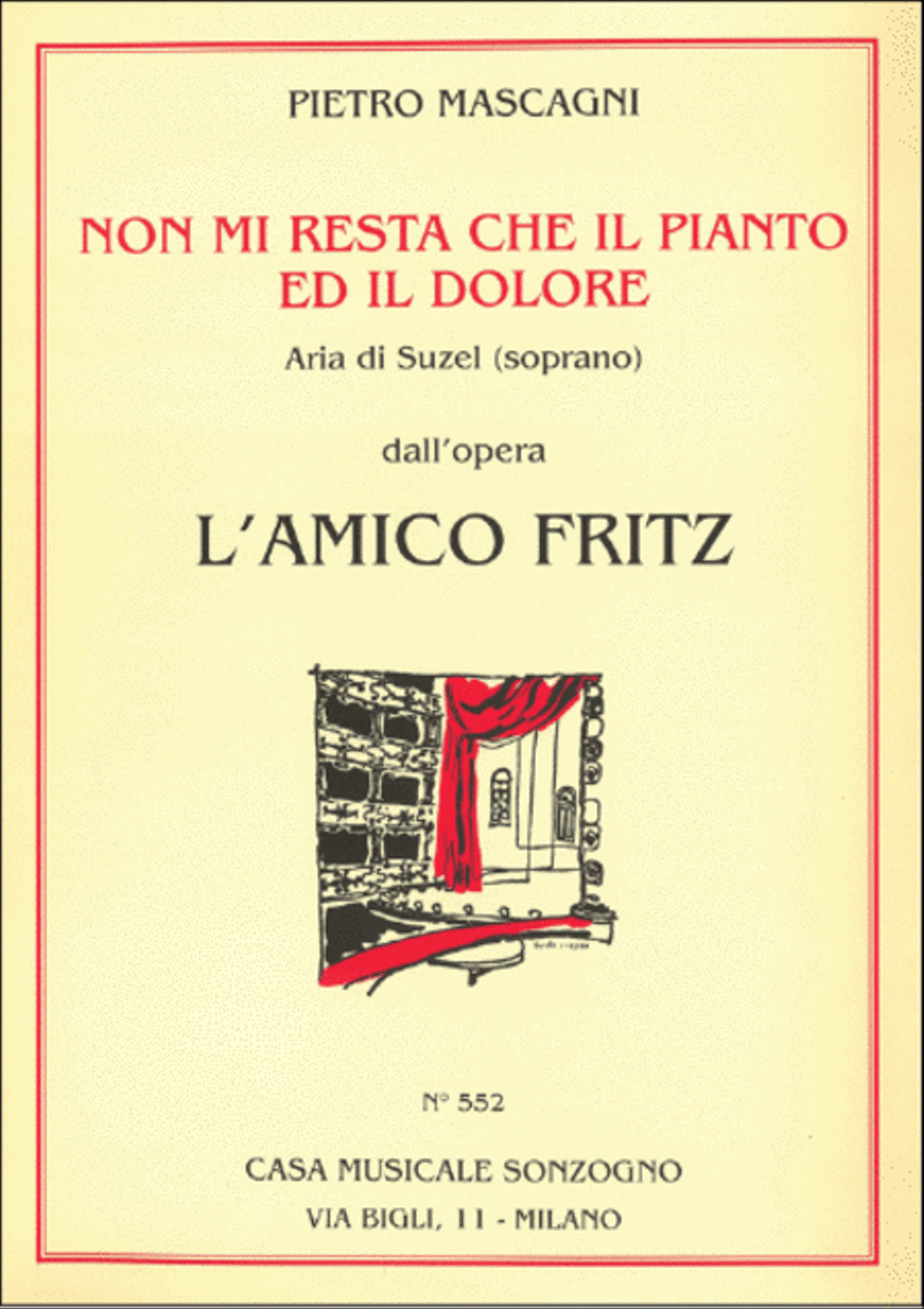 Non Mi Resta Che Il Pianto' Voice Solo scores gallery preview page 1