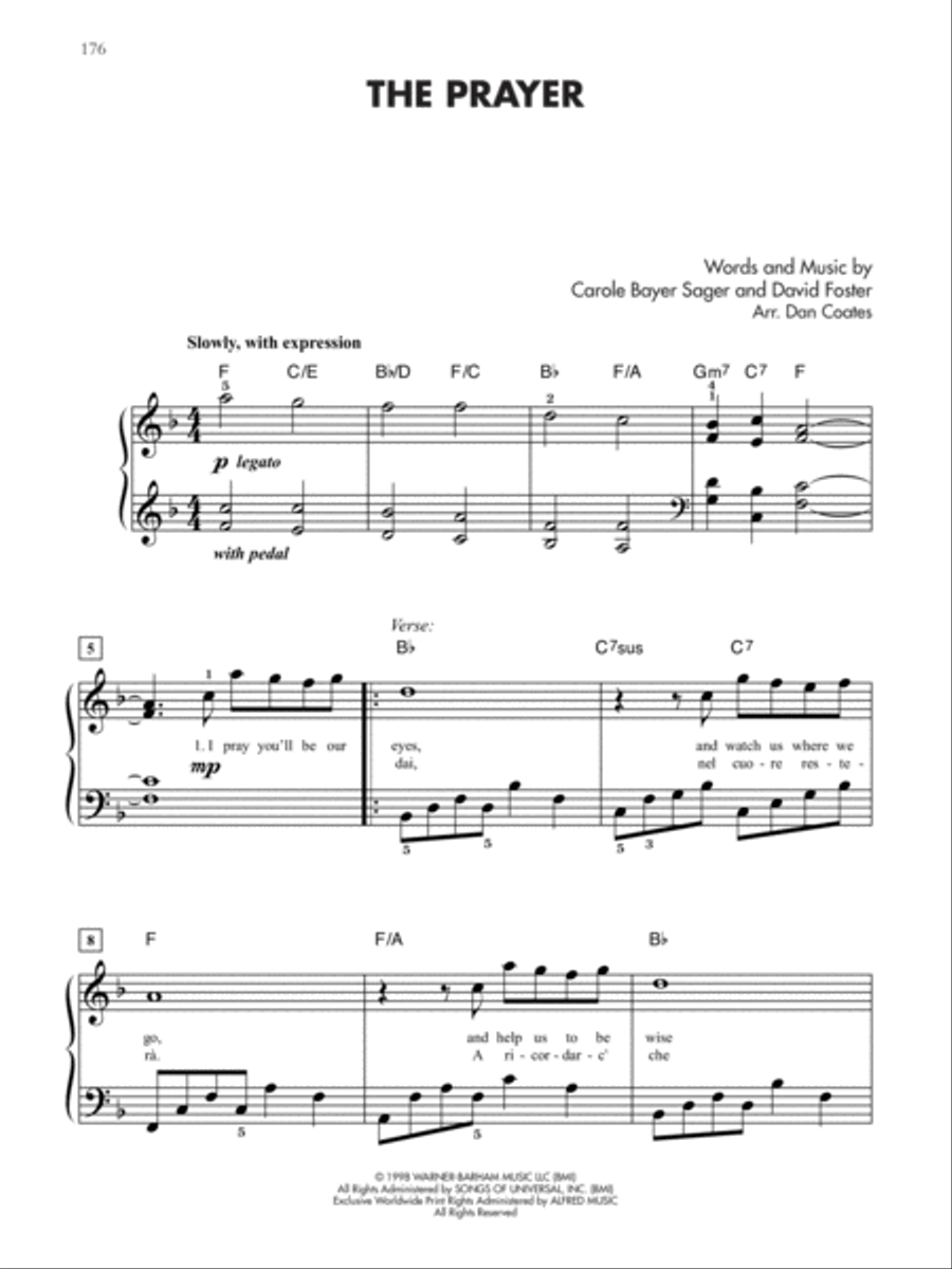 Greatest Hits -- The 2000s for Piano Easy Piano scores gallery preview page 5