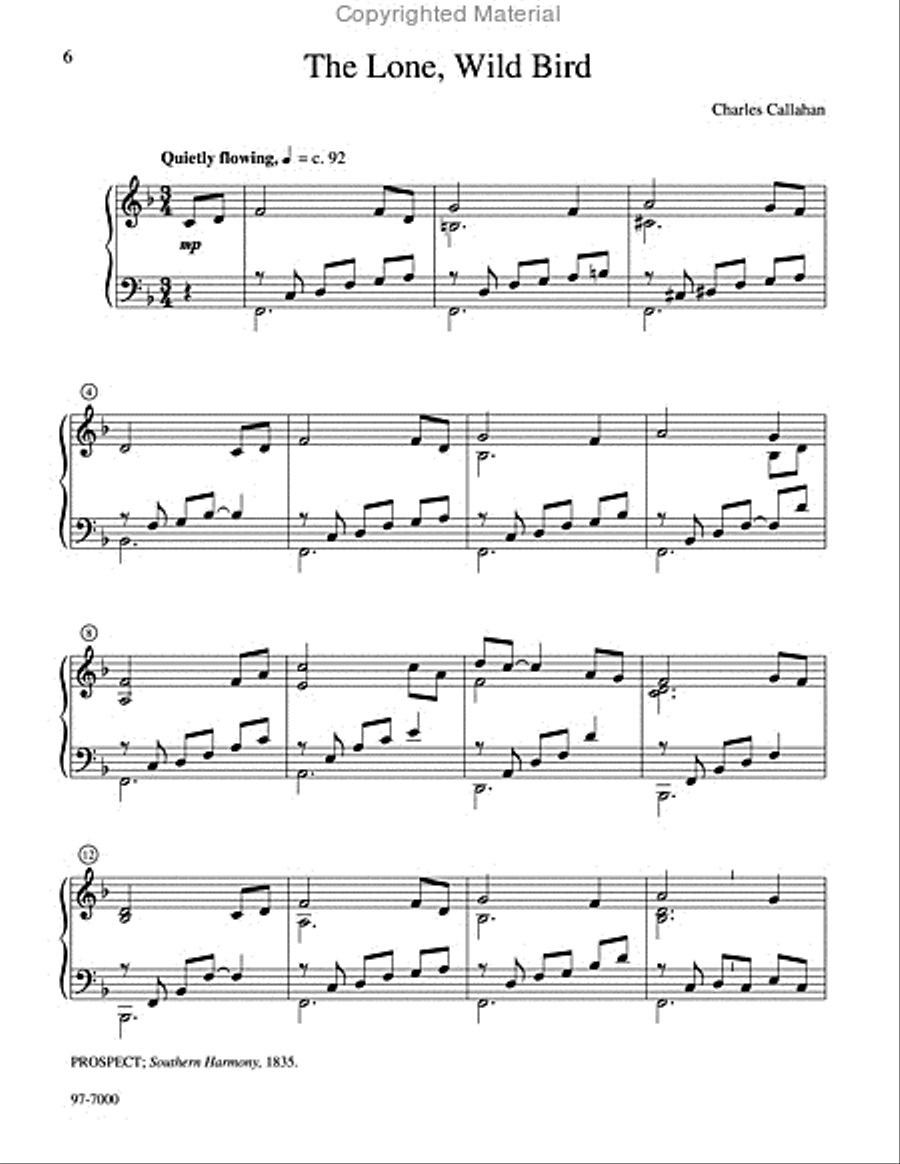 American Folk Hymn Suite, Set 2 Piano Solo scores gallery preview page 3