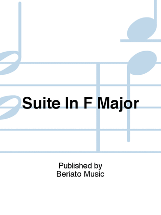 Book cover for Suite In F Major
