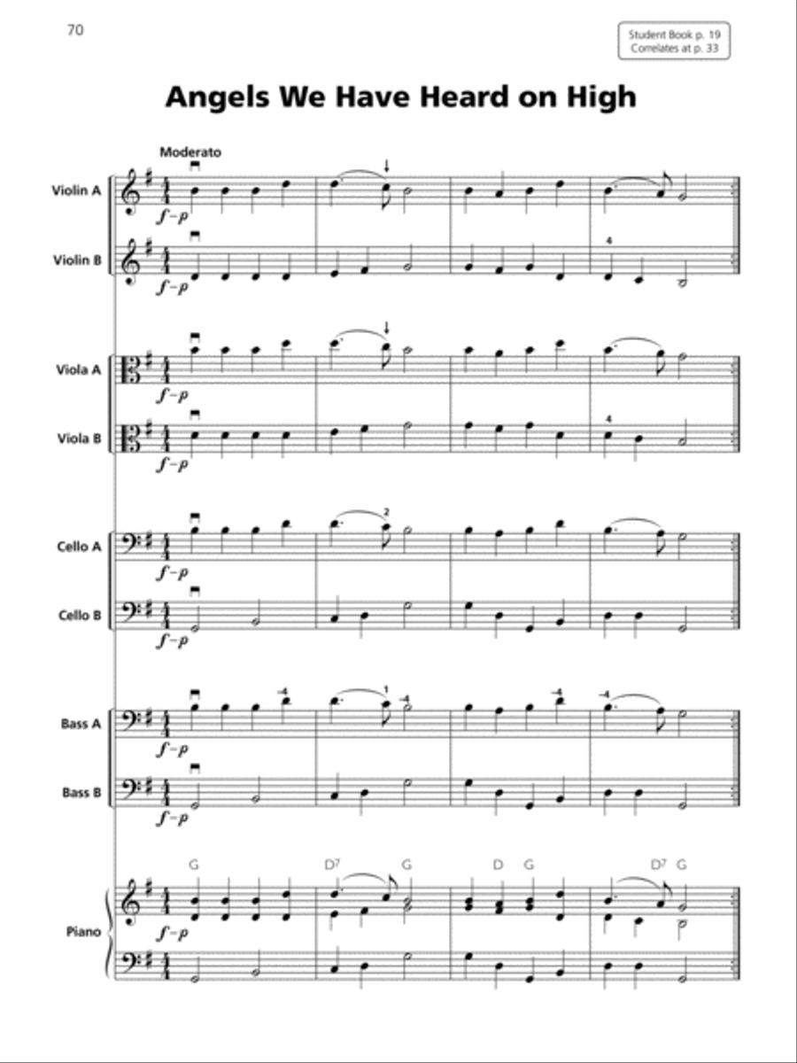 Christmas and Chanukah Ensembles Chamber Orchestra scores gallery preview page 4