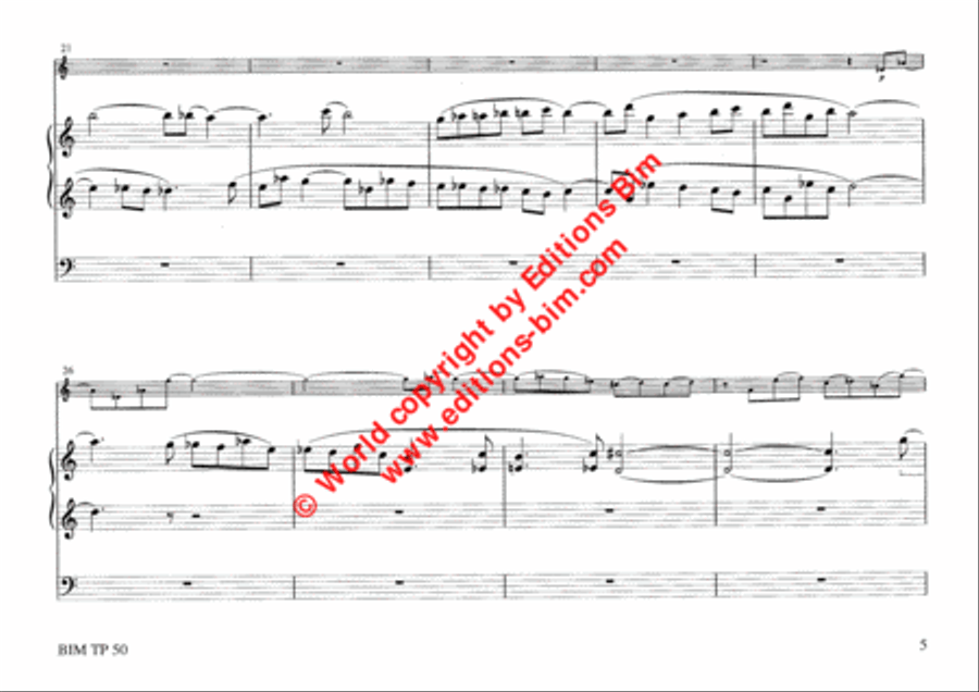 4 Themes on Paintings of Edward Munch Trumpet scores gallery preview page 4